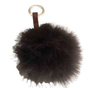 Fur Pom-Pom Keychain